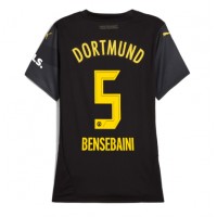 Borussia Dortmund Ramy Bensebaini #5 Bortedrakt Dame 2024-25 Kortermet